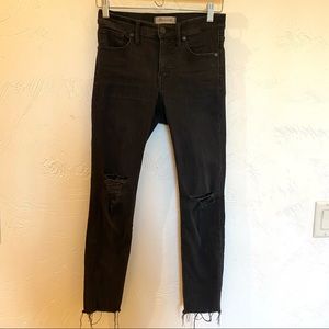 Madewell Vintage Skinny Capri | Charcoal Black | Size 26 |